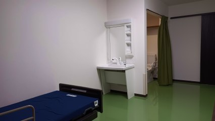 サービス付き高齢者向け住宅のなか
